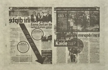 石版画 Kassay - Untitled 6/10 (Radikal)