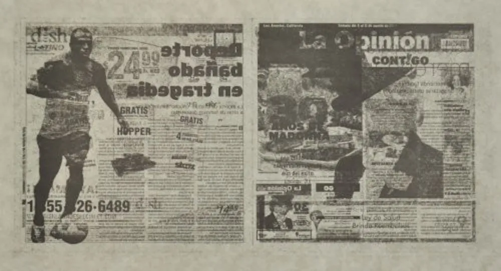 石版画 Kassay - Untitled 6/8 (La Opinión)