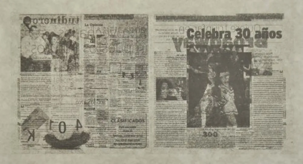 石版画 Kassay - Untitled 7/8 (La Opinión)