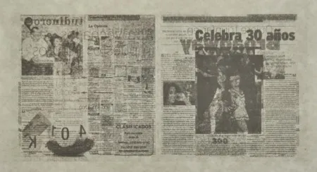 石版画 Kassay - Untitled 7/8 (La Opinión)