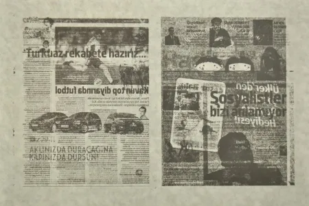 石版画 Kassay - Untitled 9/10 (Radikal)