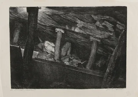 版画 Kätelhön - Stollen