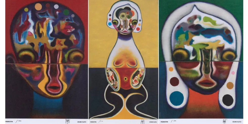 胶版印刷 Kato - Untitled 1, 2 and 3 (set of 3)