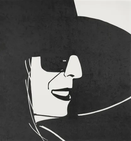 丝网印刷 Katz - Ada with Black Hat