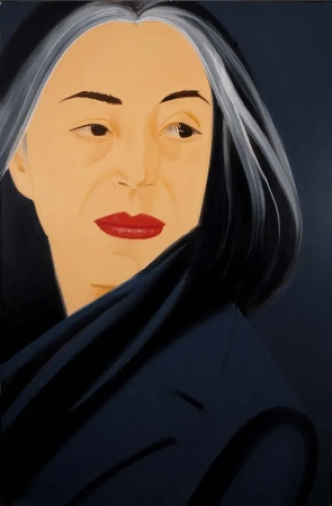 丝网印刷 Katz - Black Scarf