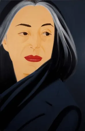 丝网印刷 Katz - Black Scarf