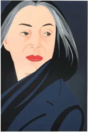 丝网印刷 Katz - Black Scarf