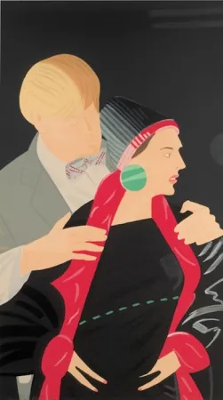 丝网印刷 Katz - Pas de Deux V