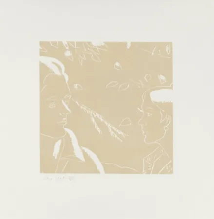 木刻 Katz - Rackstraw and Peggy (from a Tremor in the Morning)