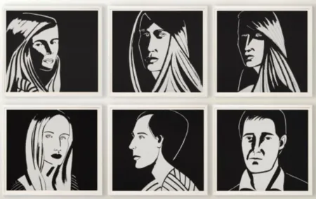 飞尘腐蚀法 Katz - Six Aquatints (Portfolio of 6)