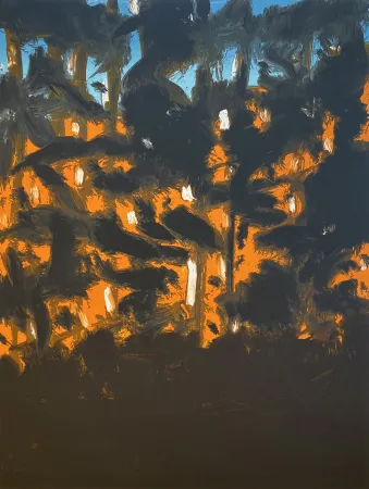 石版画 Katz - Sunrise