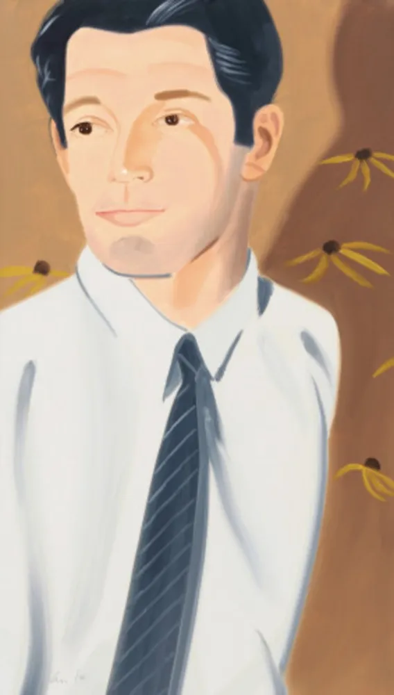 版画 Katz - White Shirt (William)