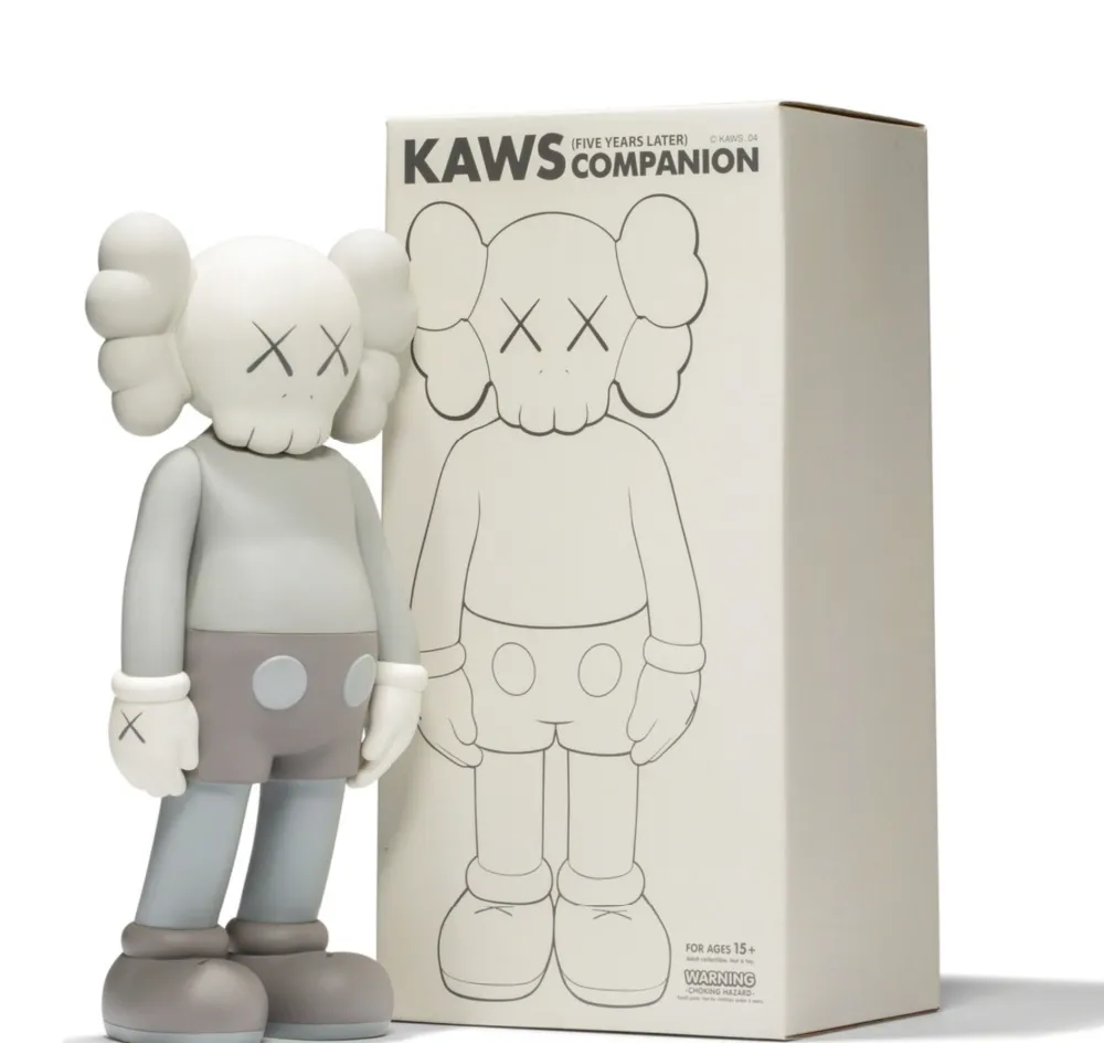 单版画 Kaws - 5 Years Later Companion - grey
