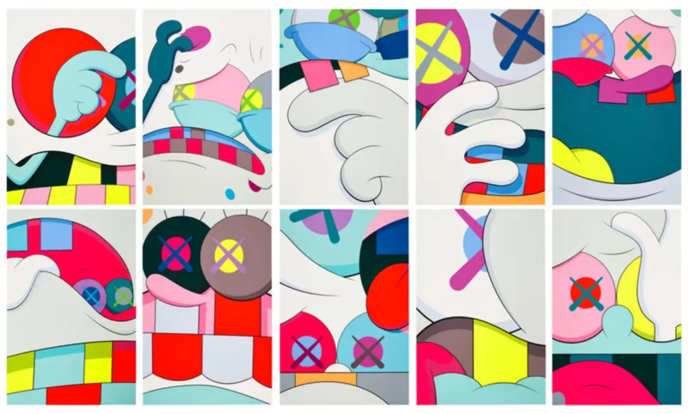 丝网印刷 Kaws - Blame Game