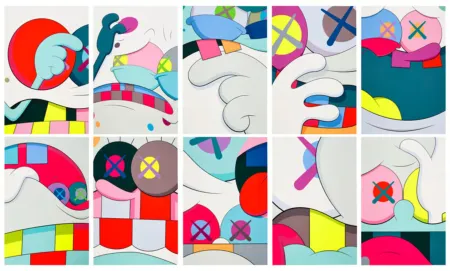 丝网印刷 Kaws - Blame Game