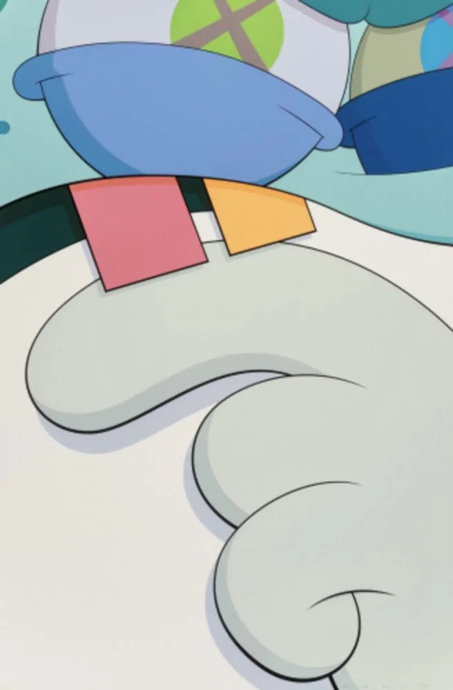 丝网印刷 Kaws - Blame Game IX