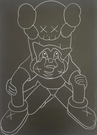 丝网印刷 Kaws - Companion vs Astroboy