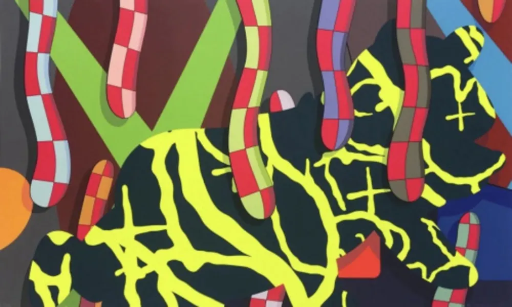 丝网印刷 Kaws - Far Far Down