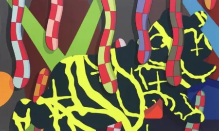 丝网印刷 Kaws - Far Far Down