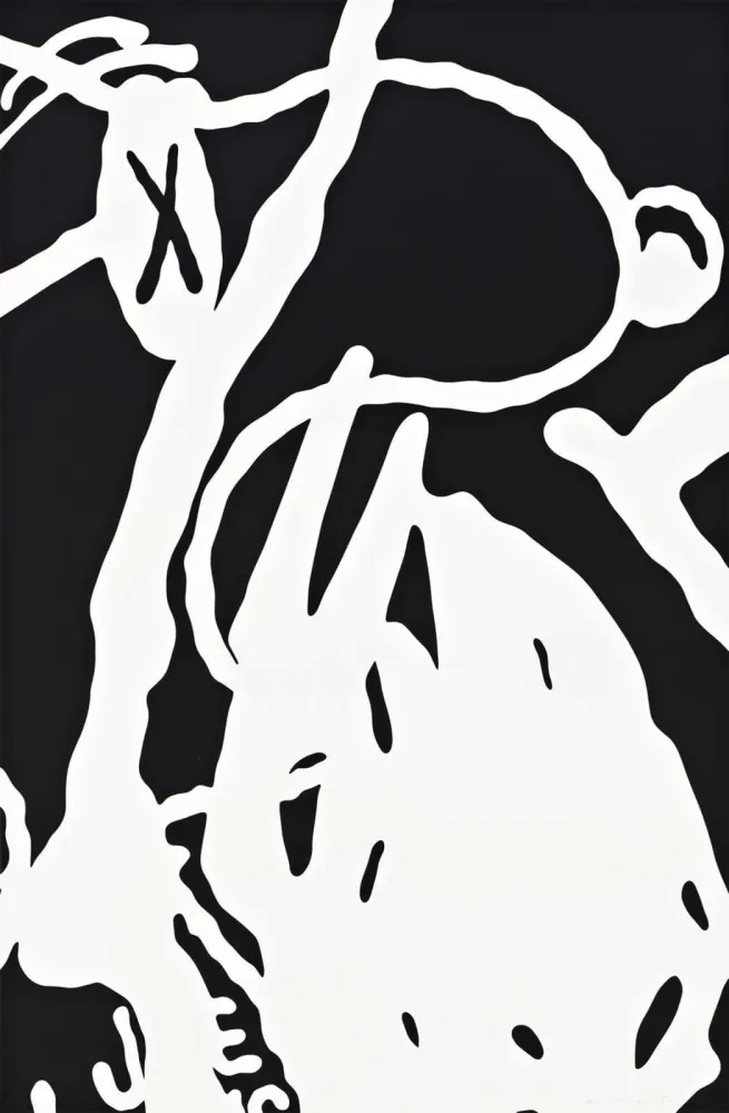 丝网印刷 Kaws - Man's Best Friend #9