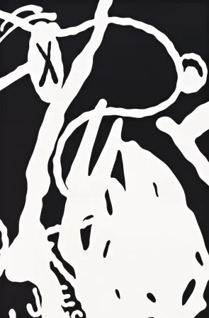 丝网印刷 Kaws - Man's Best Friend #9