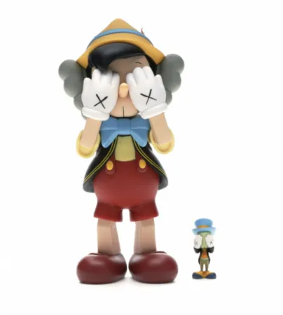 复数作品 Kaws - Pinocchio & Jiminy Cricket