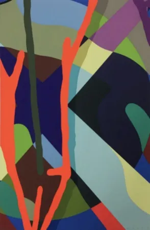 丝网印刷 Kaws - Tension 6