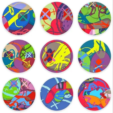 丝网印刷 Kaws - The News