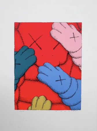 复数作品 Kaws - Untitled VII (Urge)