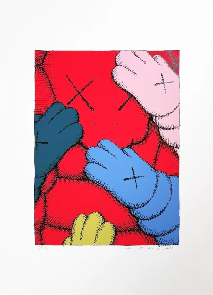 丝网印刷 Kaws - Urge (10)