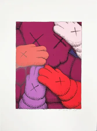 丝网印刷 Kaws - Urge (2)