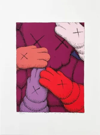 丝网印刷 Kaws - Urge (2)