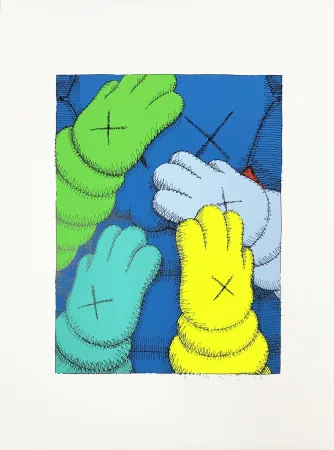 丝网印刷 Kaws - Urge (3)