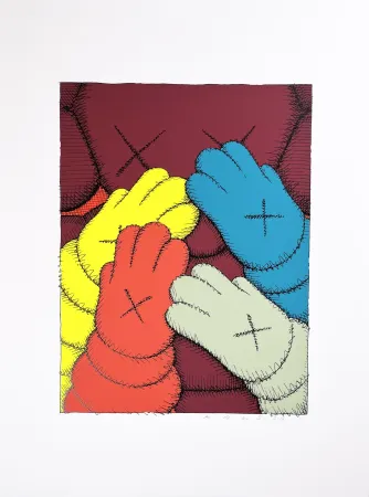 丝网印刷 Kaws - Urge (4)