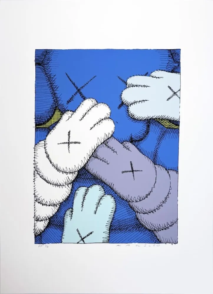 丝网印刷 Kaws - Urge (6)