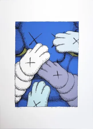 丝网印刷 Kaws - Urge (6)