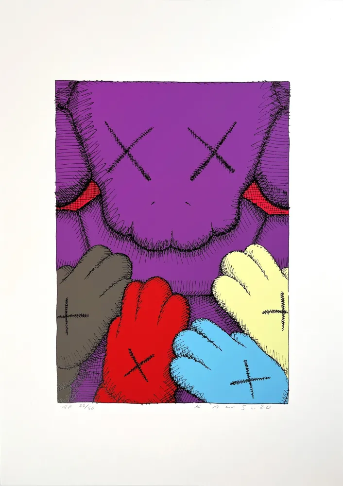 丝网印刷 Kaws - Urge (8)