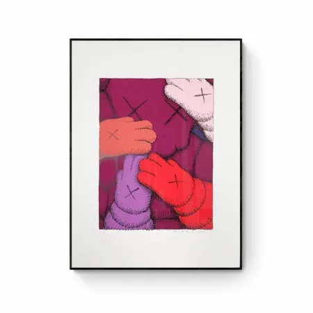石版画 Kaws - Urge II