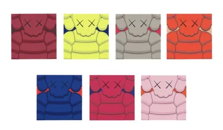 丝网印刷 Kaws - What Party - set of 7