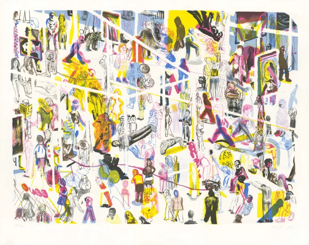 石版画 Kebbi - Sans titre