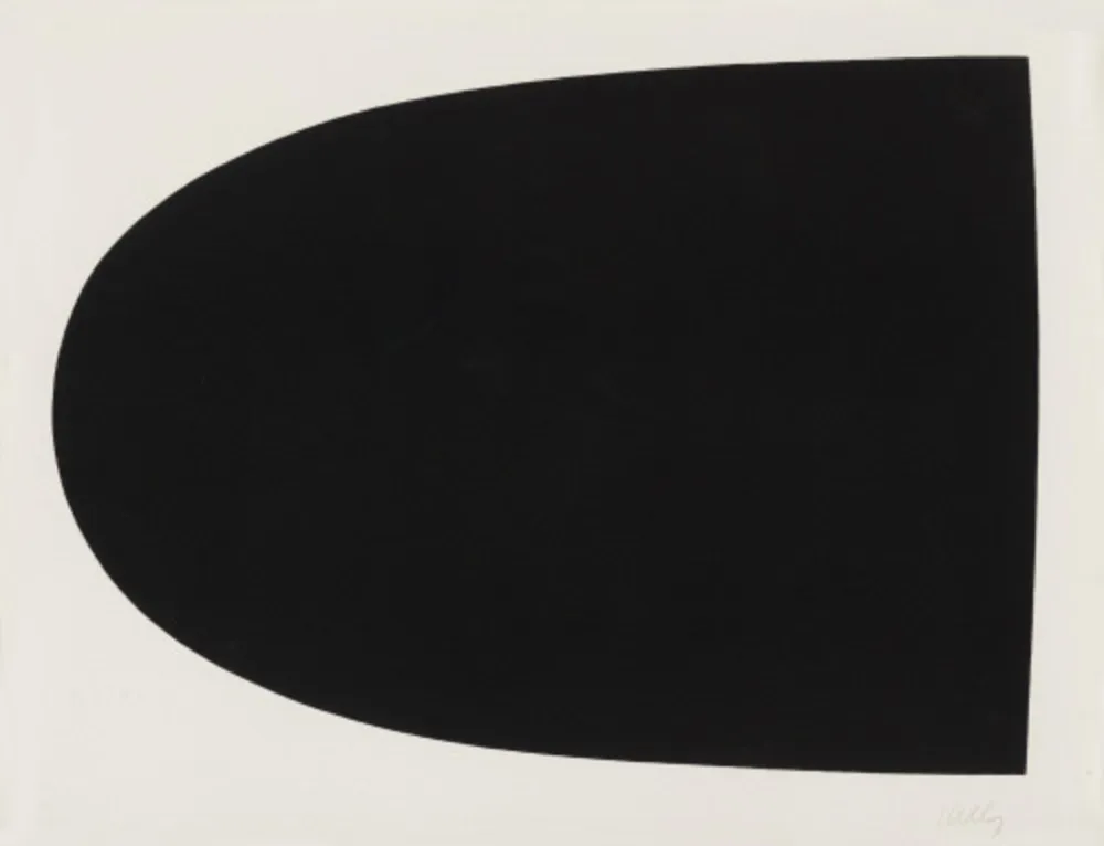 石版画 Kelly - Black, from the 9 Portfolio