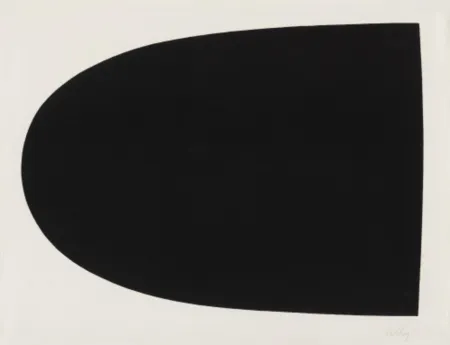 石版画 Kelly - Black, from the 9 Portfolio