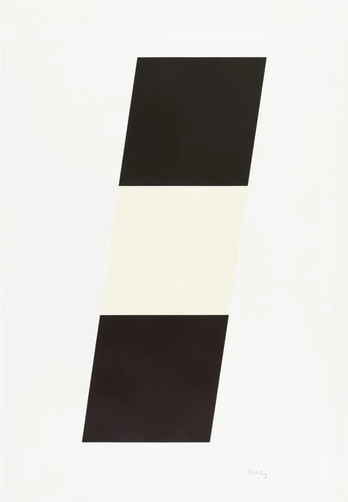 石版画 Kelly - Black/White/Black