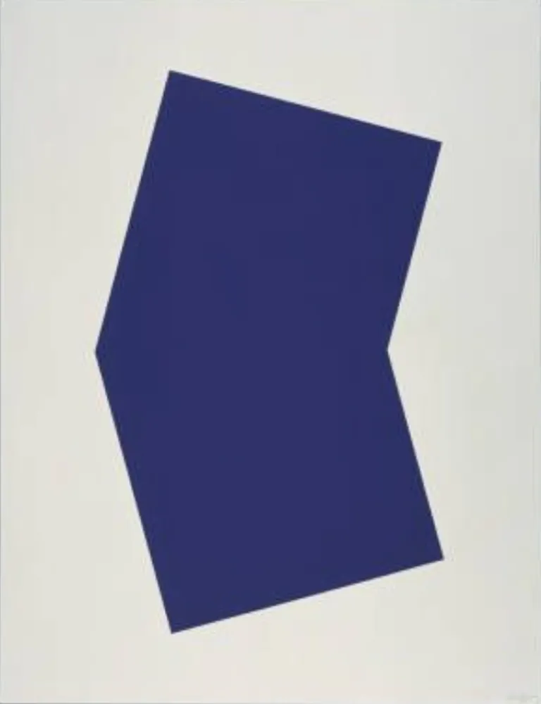 石版画 Kelly - Blue