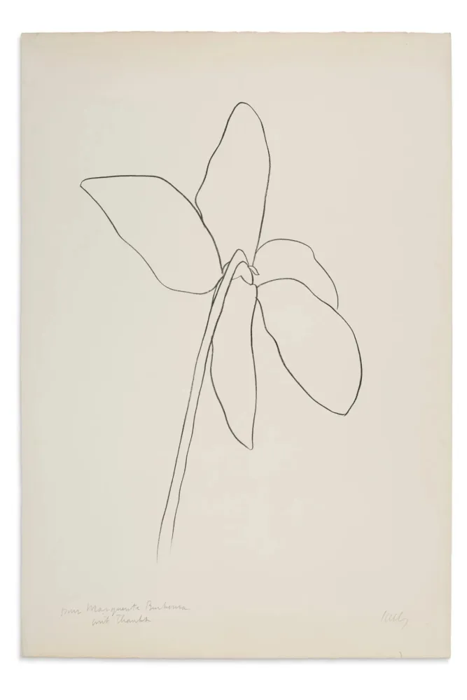 石版画 Kelly - Cyclamen IV, 1964-1965