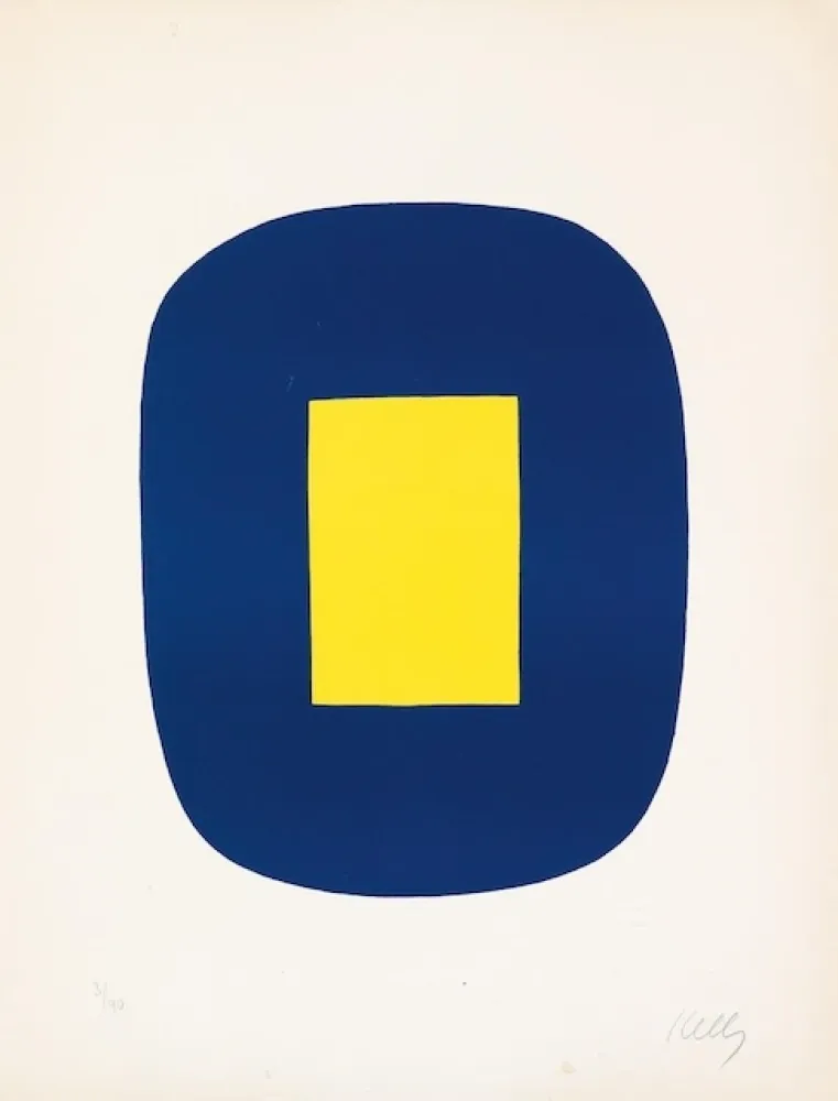 石版画 Kelly - Untitled