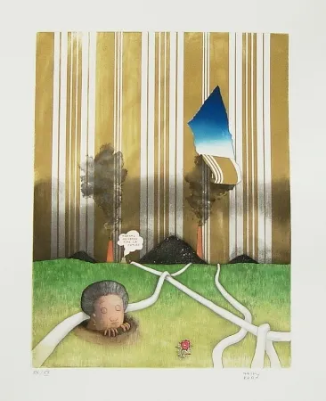 蚀刻飞尘法 Kern - Madame Hellbeen aime la nature