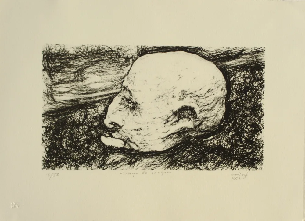 石版画 Kern - Tirage de langue