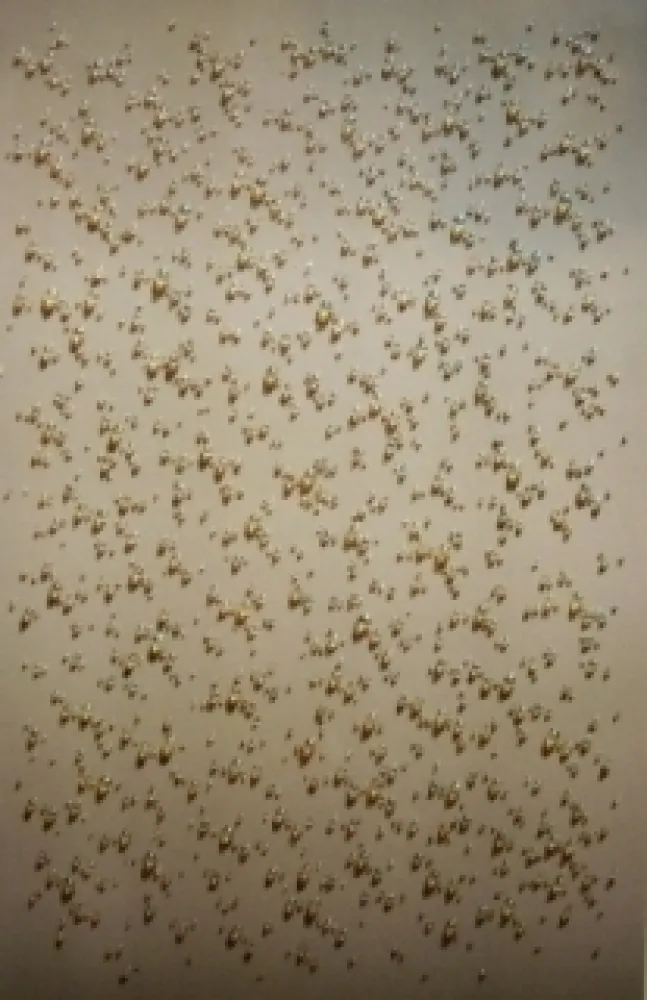 石版画 Kim - Gouttes d'eau