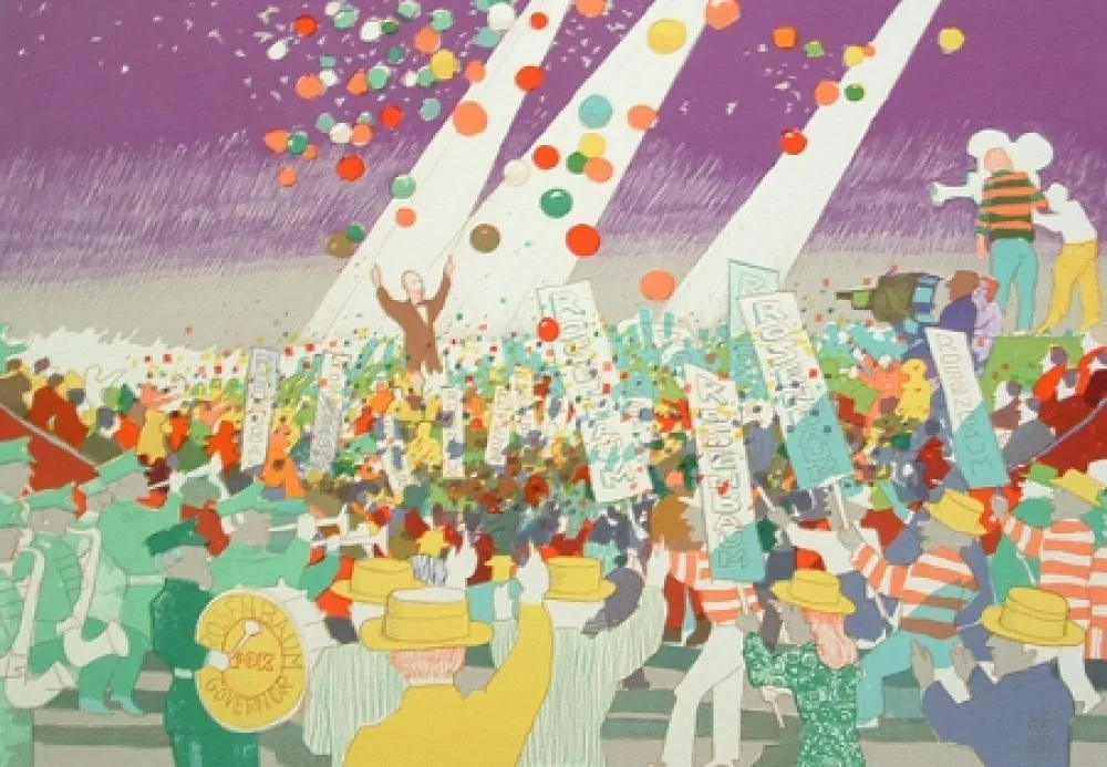 复数作品 Kingman - (Political convention: Rosenbaum for Governor)